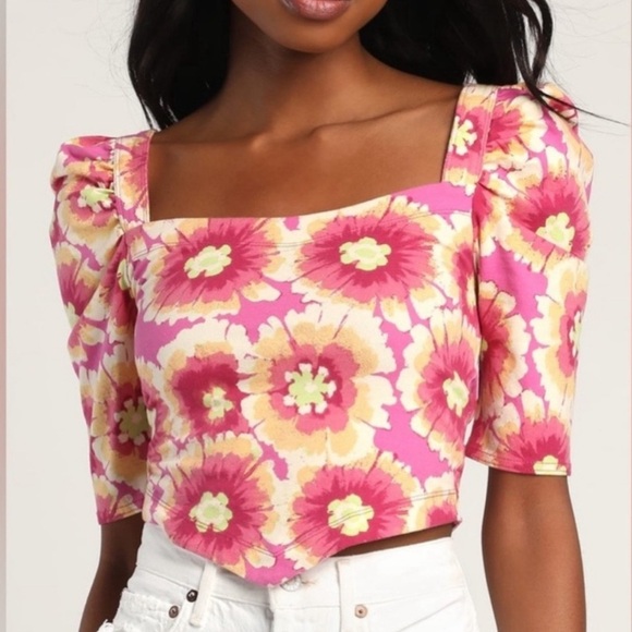 NWT Free People "Give Me More" Crop Top - Picture 2 of 14